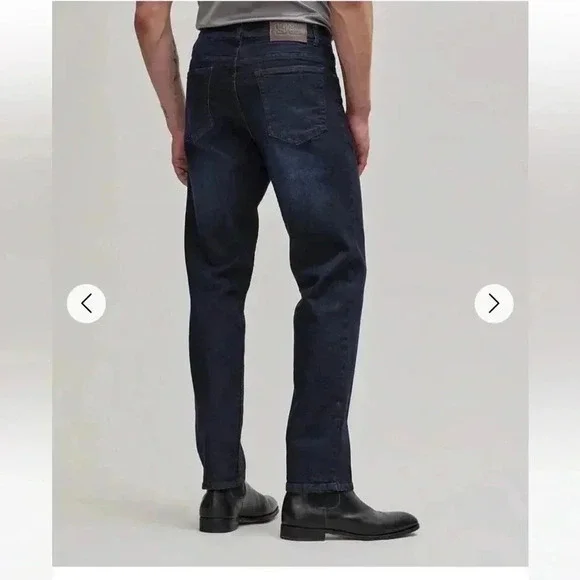 Cavalli Class black slim straight leg jeans sz 40 - Picture 9 of 9